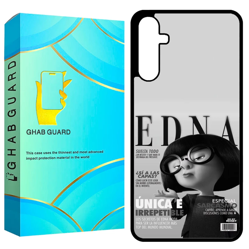 کاور قاب گارد طرح Edna مدل GCHPA14 مناسب برای گوشی موبایل سامسونگ Galaxy A14 4G / A14 5G / M14 5G