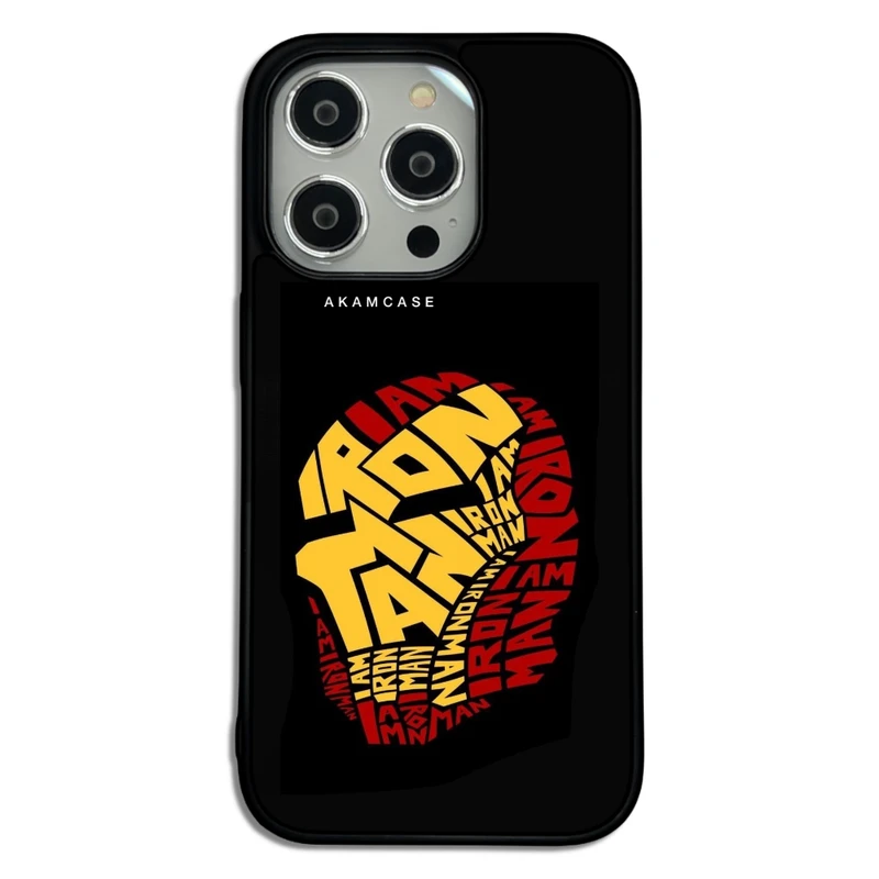 کاور آکام مدل AMC-WA14PRO-IRON MAN3 مناسب برای گوشی موبایل اپل iPhone 14 Pro