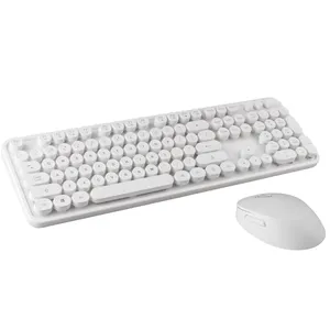 Mofii Sweet Light wireless keyboard and mouse, Memberane Switch, Full-Size