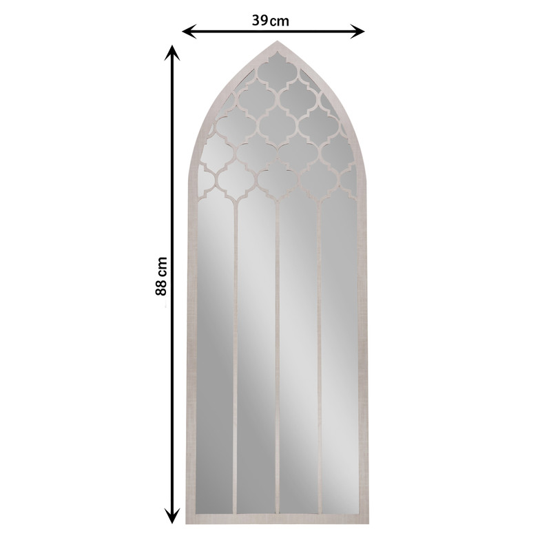 آینه سرویس بهداشتی الف مدل نیم قد شبنم
