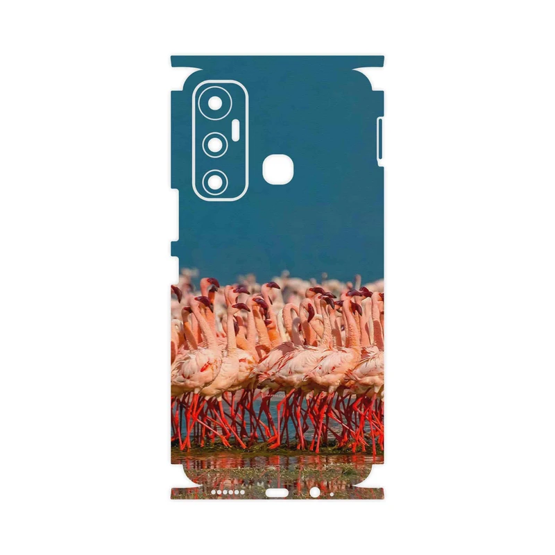 برچسب پوششی ماهوت مدل Flamingo-FullSkin مناسب برای گوشی موبایل اینفینیکس Hot 11