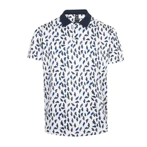 پولوشرت آستین کوتاه مردانه 1991 اس دبلیو طرح هاوایی مدل POL1917 WBL