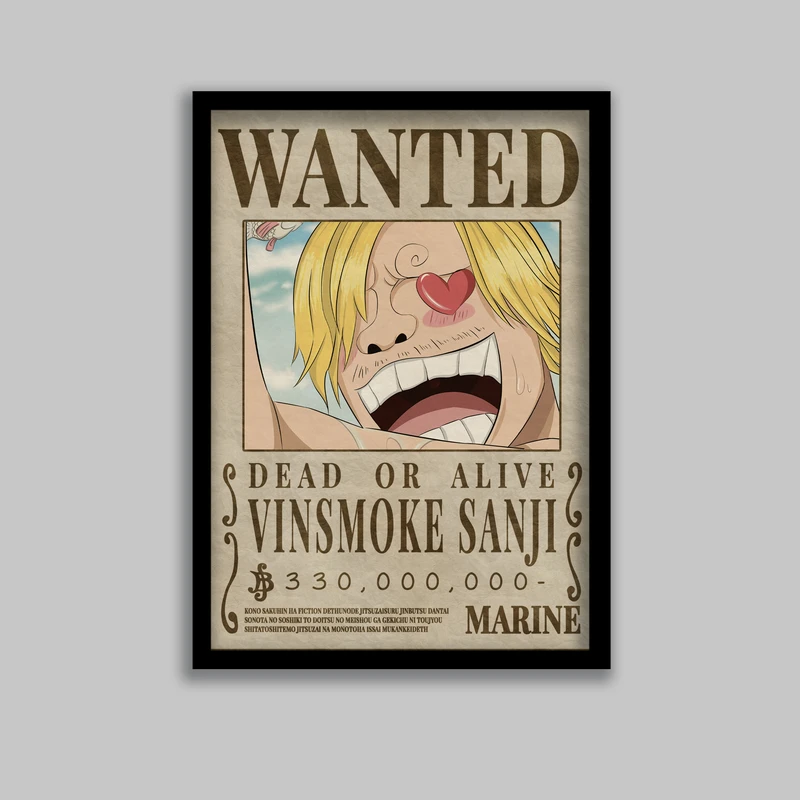 تابلو مدل انیمه وان پیس One Piece کد LA-G10522-2