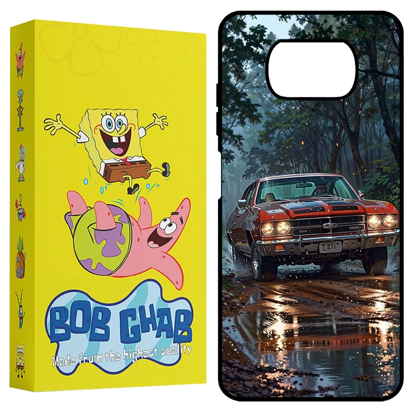 کاور باب قاب طرح ماشین مدل BCPX3 مناسب برای گوشی موبایل شیائومی Poco X3 / X3 NFC / X3 Pro