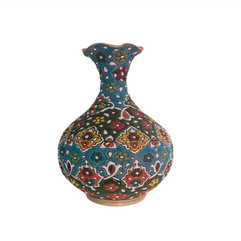 گلدان میناکاری کد 609