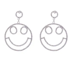 گوشواره دخترانه مدل smile کد m 10