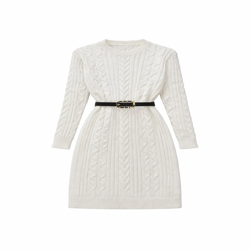 پیراهن یقه گرد زنانه مدل omti