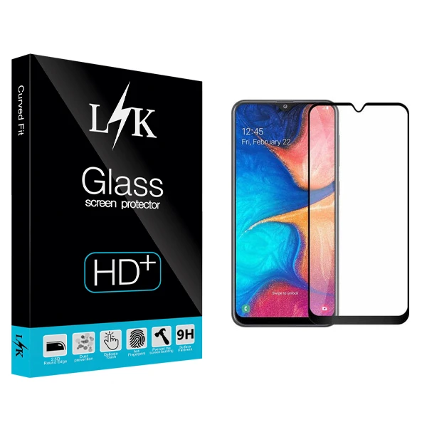 محافظ صفحه نمایش ال کی مدل +LITE مناسب برای گوشی موبایل سامسونگ Galaxy a20s