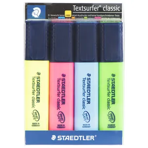 ماژیک علامت گذار 4 رنگ استدلر مدل Textsurfer Classic