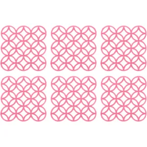 زیرلیوانی وندا وود مدل FP04 بسته 6 عددی