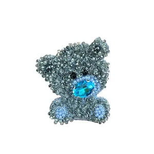 سنجاق سینه زنانه مدل خرس تدی کد 820