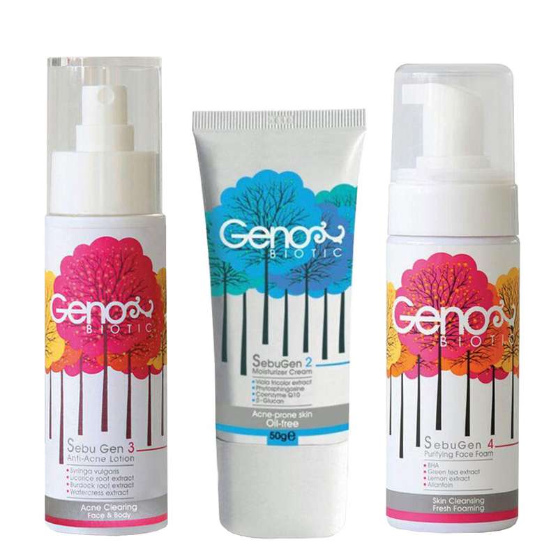 پک بهداشتی ژنوبایتک مدل Sebu Gen بسته 3 عددی پک بهداشتی ژنوبایتک مدل Sebu Gen بسته 3 عددی