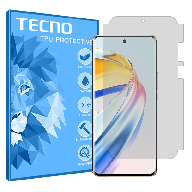 محافظ صفحه نمایش شفاف تکنو مدل Resistant مناسب برای گوشی موبایل آنر X9b 