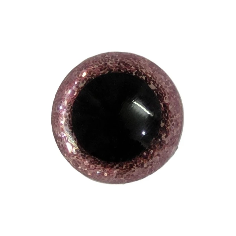 ملزومات عروسک سازی مدل چشم اکلیلی واشردار کد PIN1510 بسته 10 عددی 