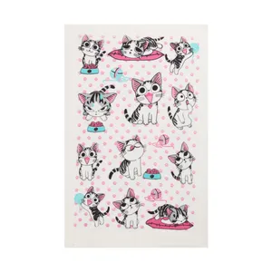 حوله آشپزخانه ملیح طرح Cats