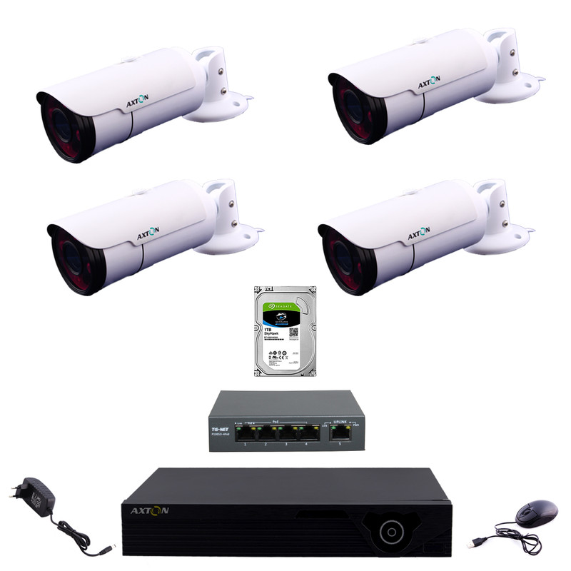 سیستم امنیتی تحت شبکه اکستون مدل NVR412