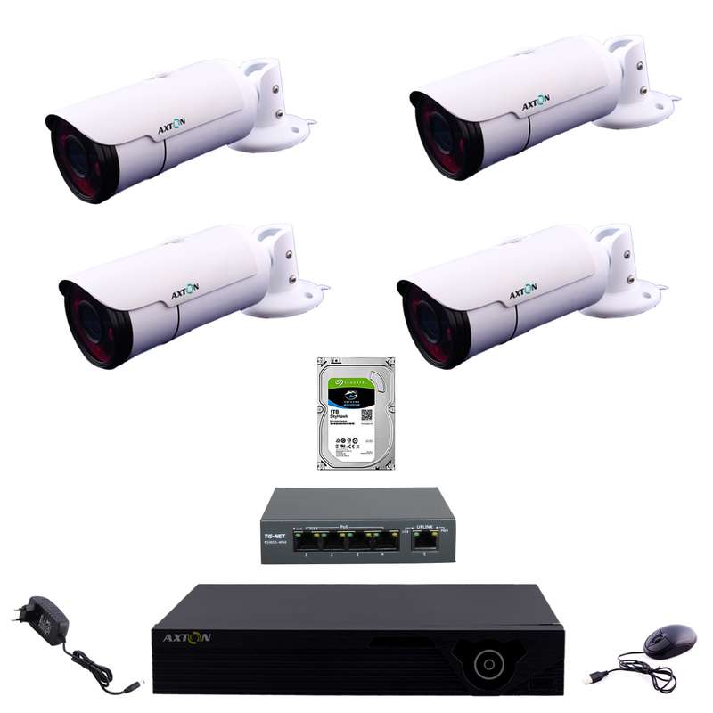 سیستم امنیتی تحت شبکه اکستون مدل NVR412 سیستم امنیتی تحت شبکه اکستون مدل NVR412