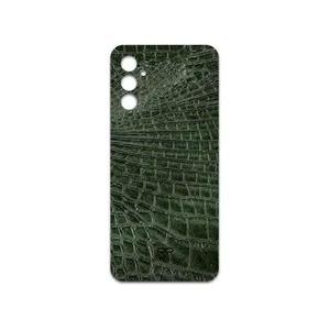 MAHOOT Green-Crocodile-Leather Cover Sticker for Samsung Galaxy M13 India