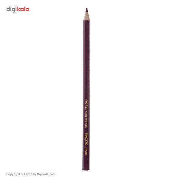 مداد رنگی 12 رنگ فکتیس با جعبه فلزی