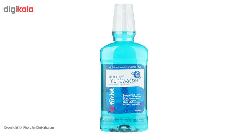 دهان شویه فوکس مدل Dent-a-xyl mundwasser حجم 500 میلی لیتر دهان شویه فوکس مدل Dent-a-xyl mundwasser حجم 500 میلی لیتر