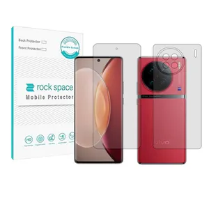 Rock space HyGEL model hydrogel screen protector suitable for Vivo X90 Pro mobile phone with phone back protector