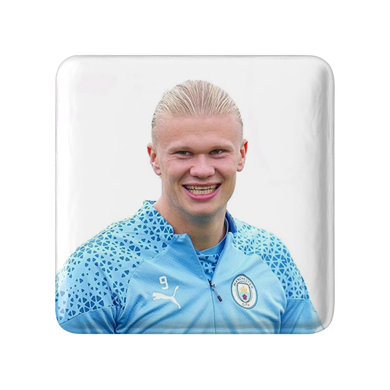 مگنت خندالو طرح ارلینگ هالند (Erling Haaland) مدل مربعی کد 36362