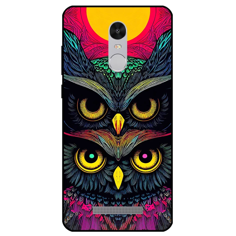 کاور مگافون طرح جغد مدل 1904 مناسب برای گوشی موبایل شیائومی Redmi Note 3 