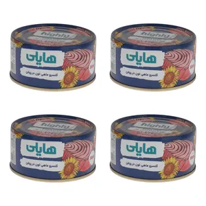 کنسرو ماهی تون هایلی - 180 گرم بسته 4 عددی