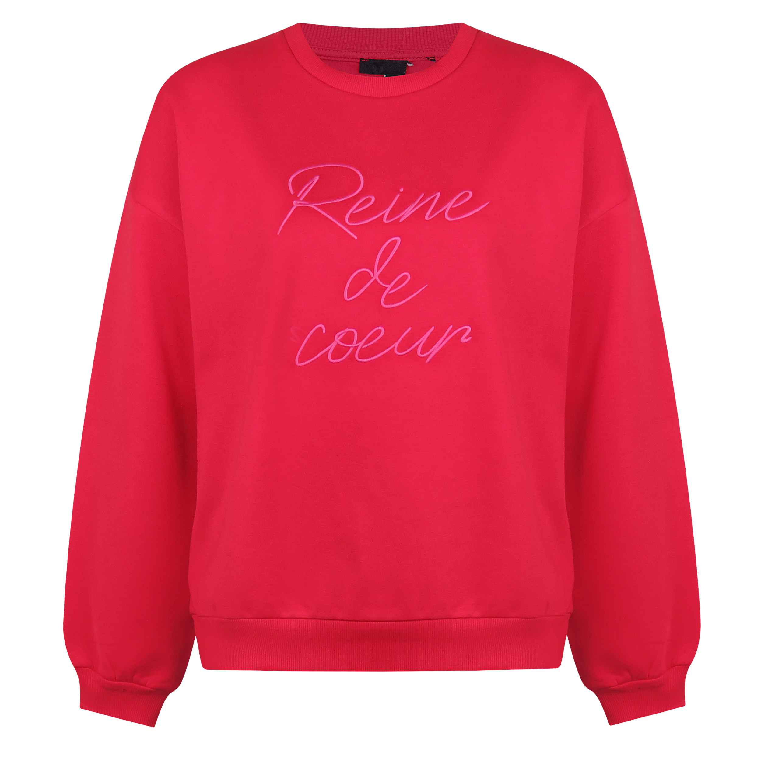 سویشرت زنانه مدل توکرکی طرح Reine de coeur