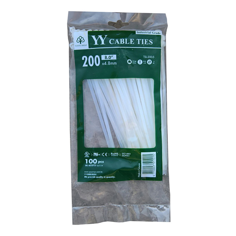 بست کمربندی وای وای تایوان مدل TSL-200-S سایز 4.8×200 میلیمتر