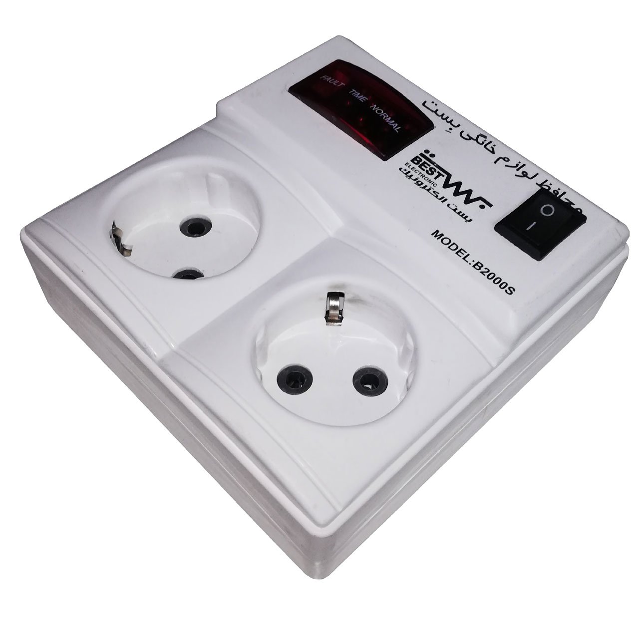 چندراهی برق و محافظ ولتاژ بست مدل B2000-D