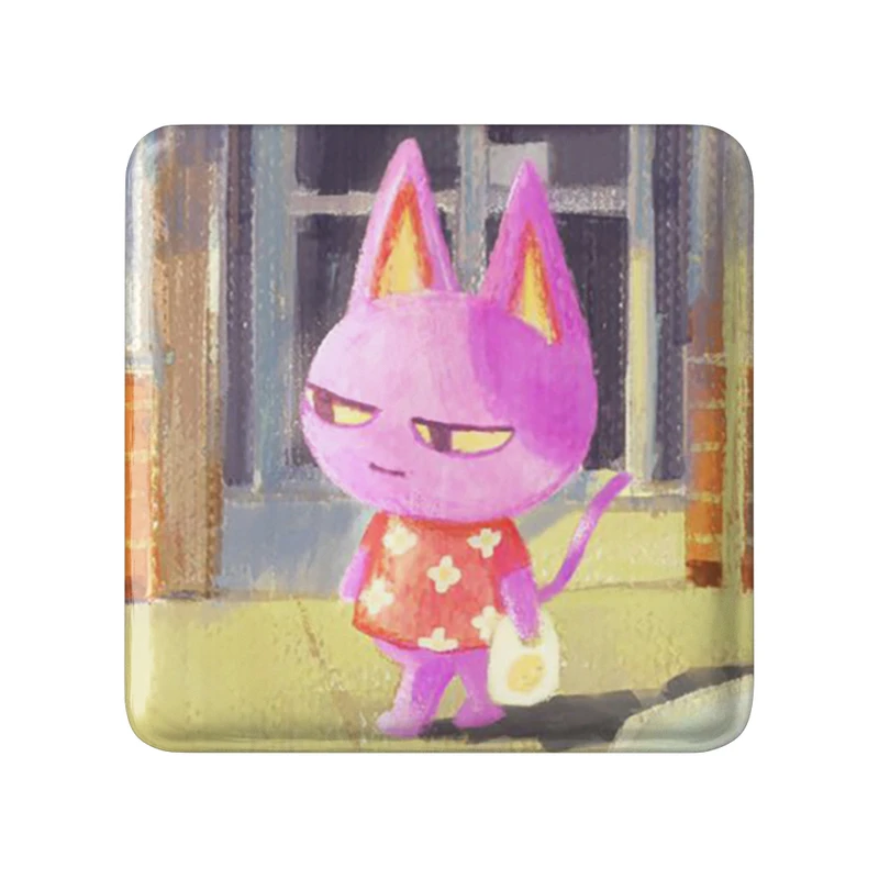 مگنت خندالو طرح بازی انیمال کراسینگ (Animal Crossing) مدل مربعی کد 32682