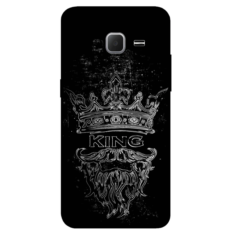 کاور مگافون طرح پادشاه مدل 1896 مناسب برای گوشی موبایل سامسونگ Galaxy J1 Nxt / J1 mini 2016          