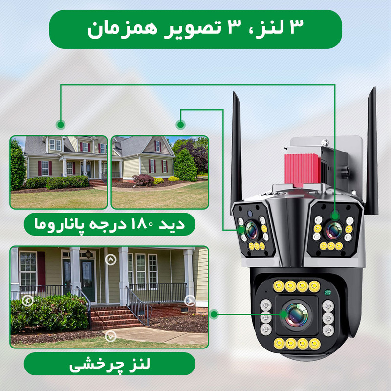 دوربین مداربسته تحت شبکه اوکم مدل QQ839-WP