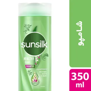 شامپو مو سانسیلک مدل Healthy Growth حجم 350 میلی لیتر