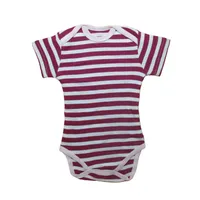 لباس زیر دکمه دار آستین کوتاه دخترانه کارترز مدل R&W