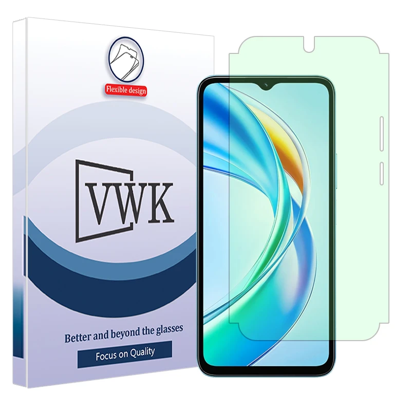 محافظ صفحه نمایش آنتی گرین وی دبلیو کی مدل Eye care مناسب برای گوشی موبایل آنر X5b