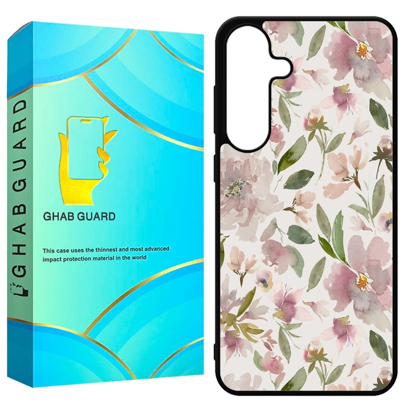 کاور قاب گارد طرح گل مدل GCHPS24 مناسب برای گوشی موبایل سامسونگ Galaxy S24