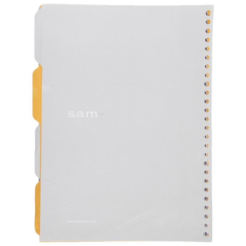 کاغذ کلاسور سم مدل 26 حلقه بسته 100 عددی