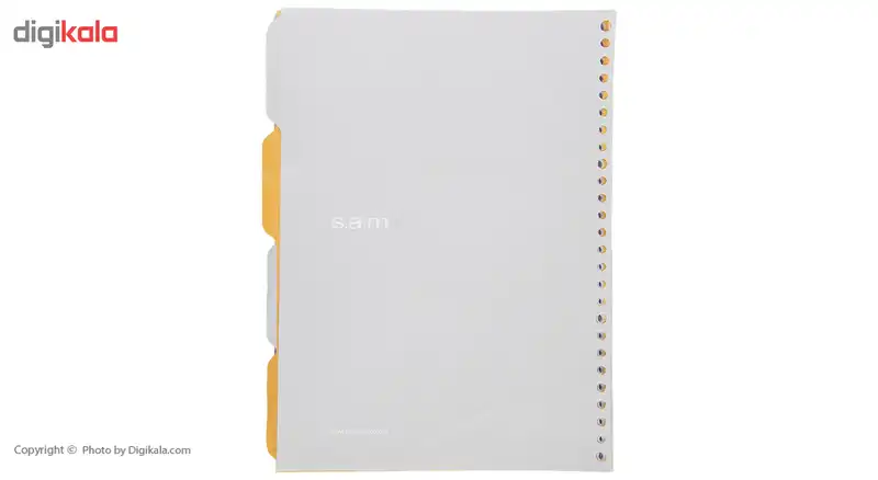 کاغذ کلاسور سم مدل 26 حلقه بسته 100 عددی