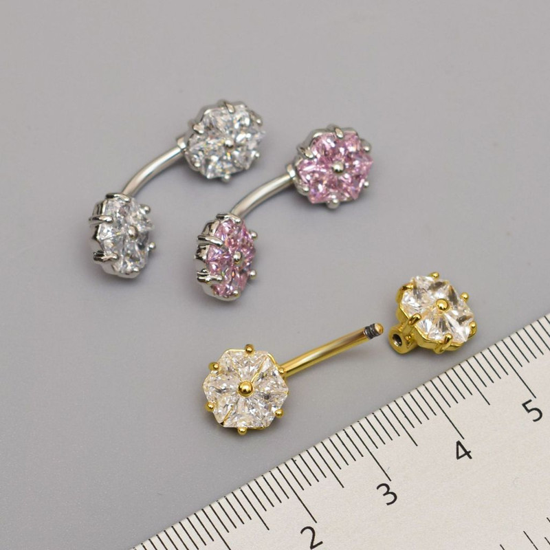 پیرسینگ ناف زنانه پایتخت مدل PS251-A2