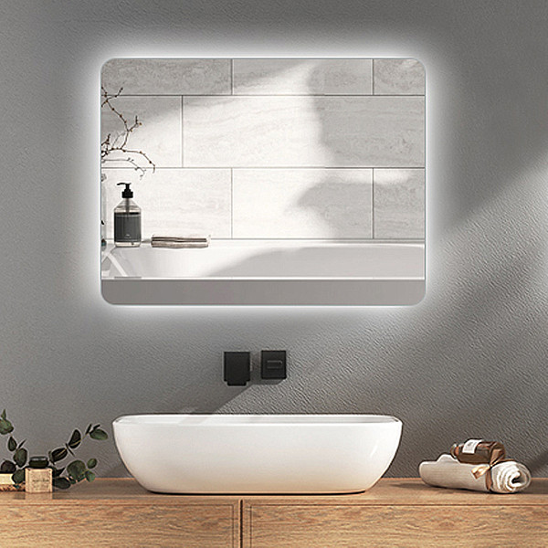 آینه سرویس بهداشتی آزالیا مدل بک لایت مستطیل MB5060