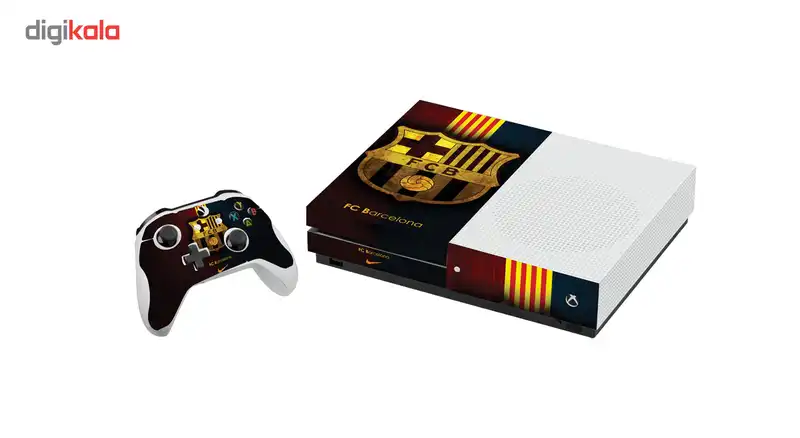 برچسب افقی ایکس باکس One S گراسیپا طرح بارسلونا