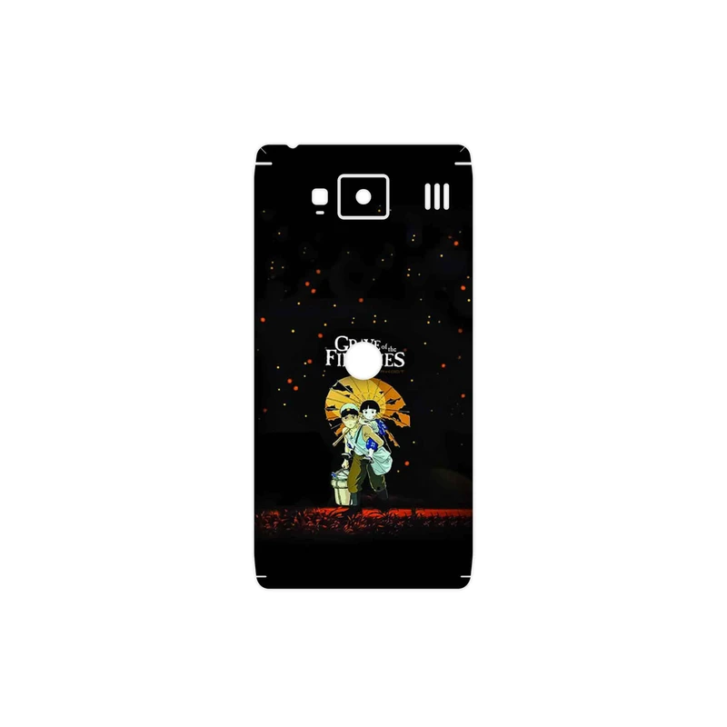 برچسب پوششی ماهوت مدل Grave of the Fireflies مناسب برای گوشی موبایل موتورولا Droid Razr HD