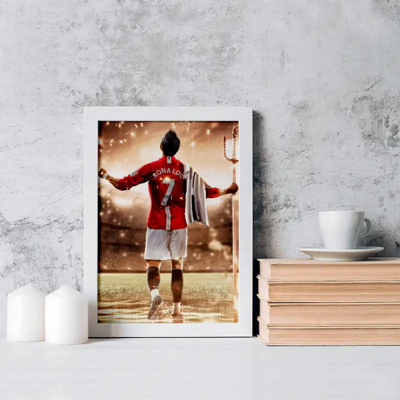 تابلو خندالو مدل کریستیانو رونالدو کد 13906