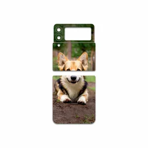 MAHOOT Dog-2 Cover Sticker for Samsung Galaxy Z Flip3 5G