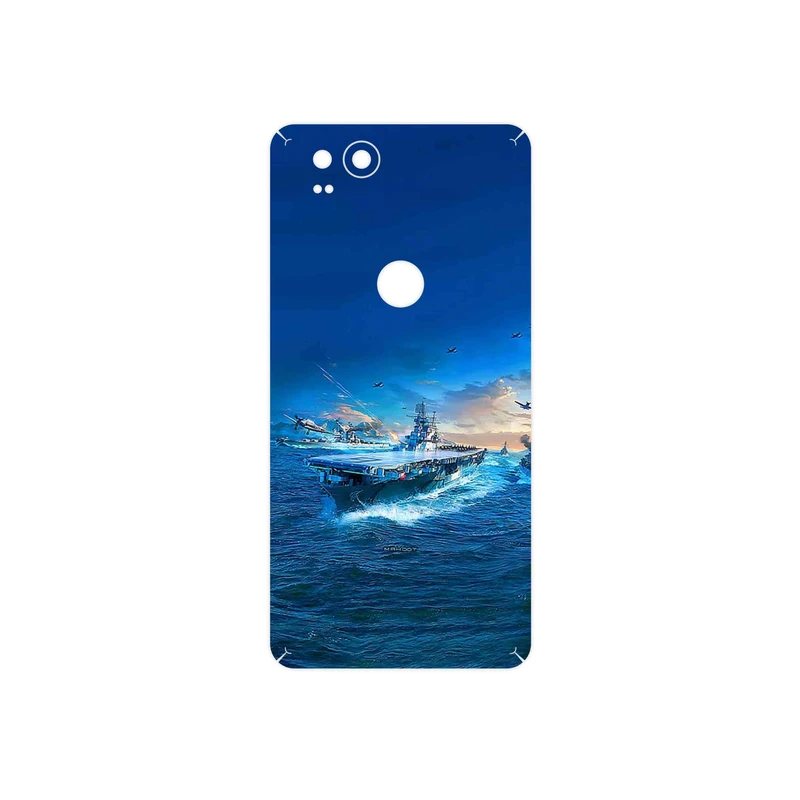 برچسب پوششی ماهوت مدل Warship مناسب برای گوشی موبایل گوگل Pixel 2