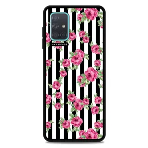 AKAM AMC-WSGA71-FLOWERS-24 Cover For Samsung Galaxy A71