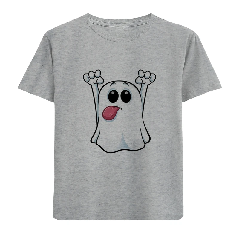 تی شرت آستین کوتاه دخترانه مدل روح D214