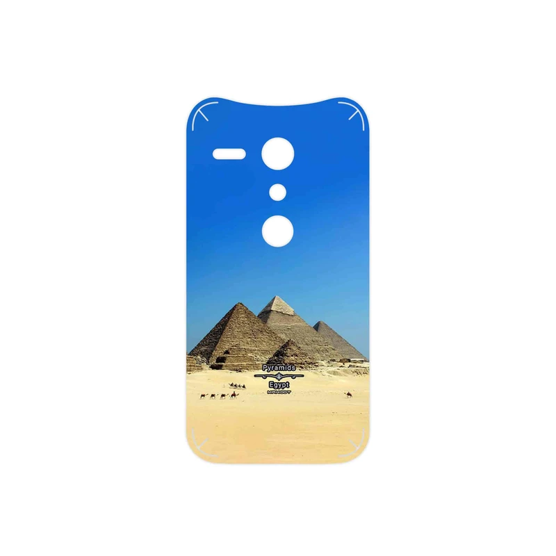 برچسب پوششی ماهوت مدل Pyramids of Egypt مناسب برای گوشی موبایل موتورولا Moto G